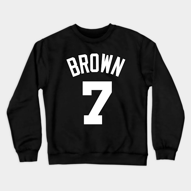 Jaylen Brown Crewneck Sweatshirt by Buff Geeks Art